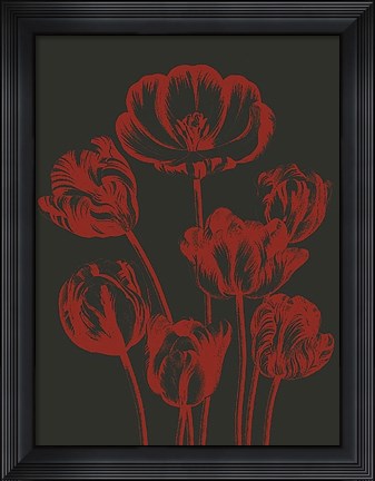 Framed Tulip 10 Print