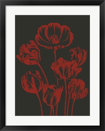 Framed Tulip 10 Print