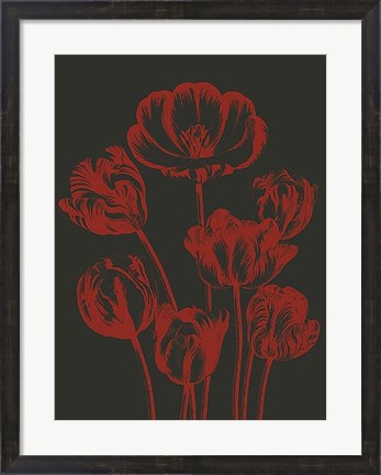 Framed Tulip 10 Print