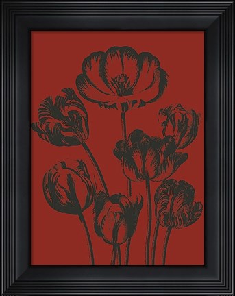 Framed Tulip 9 Print