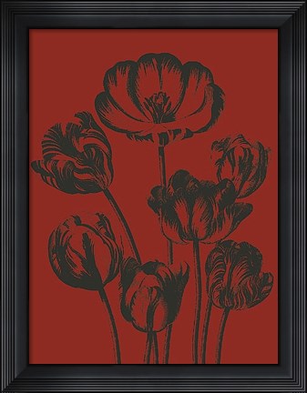 Framed Tulip 9 Print