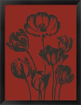 Framed Tulip 9 Print