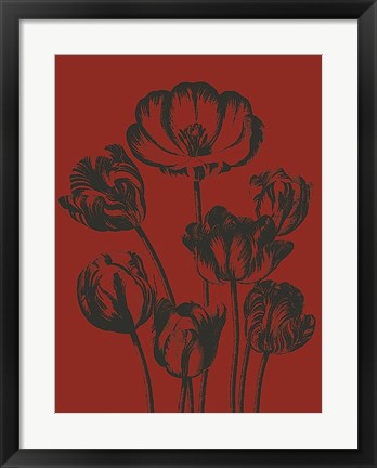 Framed Tulip 9 Print