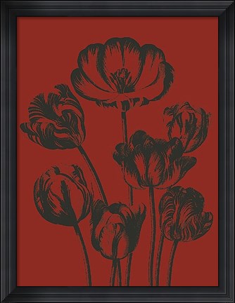 Framed Tulip 9 Print