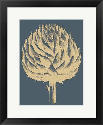 Framed Artichoke 2 Print