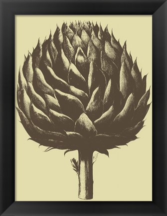 Framed Artichoke 3 Print