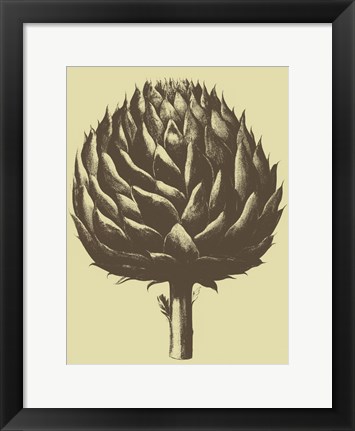 Framed Artichoke 3 Print