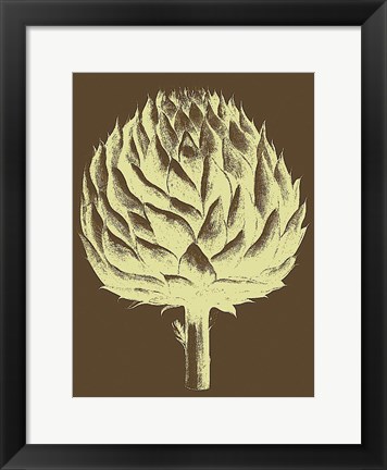 Framed Artichoke 4 Print