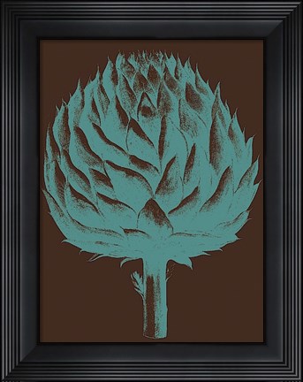 Framed Artichoke 6 Print