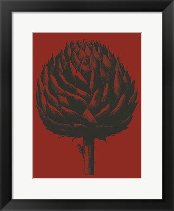 Framed Artichoke 9 Print