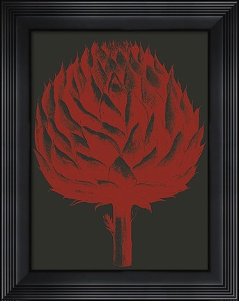 Framed Artichoke 10 Print