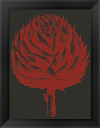 Framed Artichoke 10 Print