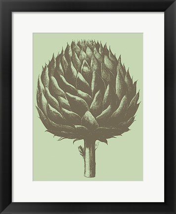 Framed Artichoke 11 Print