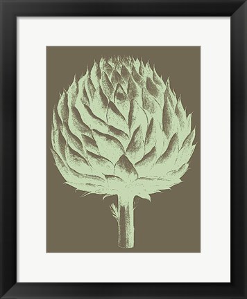 Framed Artichoke 12 Print