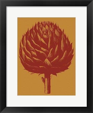 Framed Artichoke 15 Print