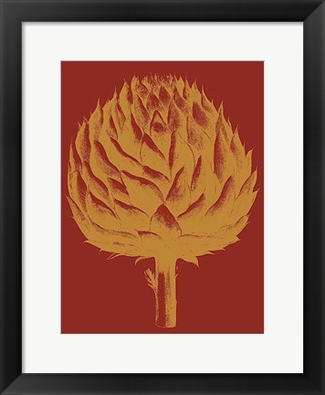 Framed Artichoke 16 Print