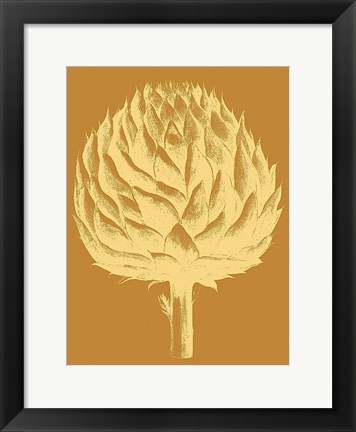 Framed Artichoke 20 Print