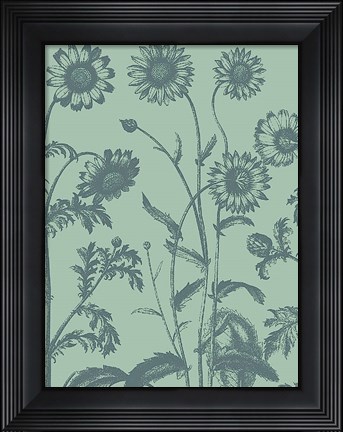 Framed Chrysanthemum 8 Print