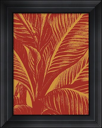Framed Leaf 15 Print