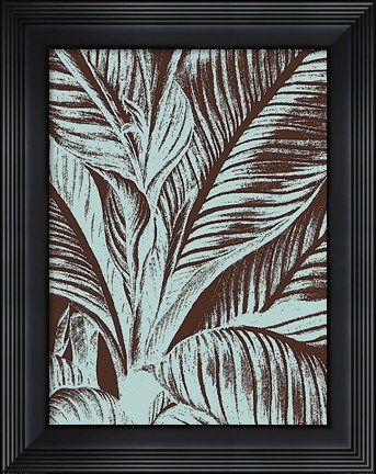 Framed Leaf 17 Print