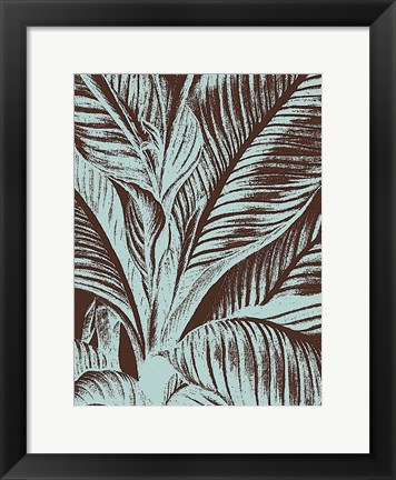 Framed Leaf 17 Print