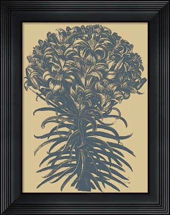 Framed Lilies 1 Print