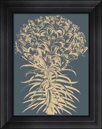 Framed Lilies 2 Print