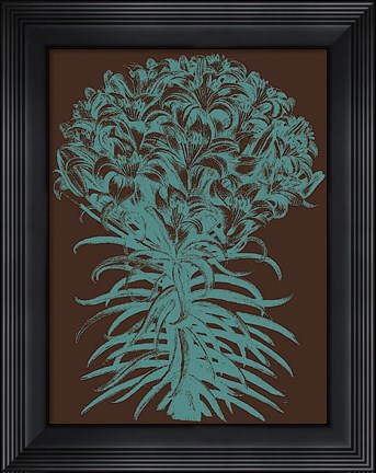 Framed Lilies 6 Print