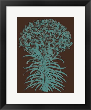 Framed Lilies 6 Print