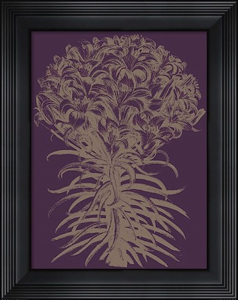 Framed Lilies 13 Print