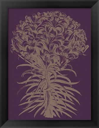 Framed Lilies 13 Print