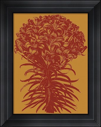 Framed Lilies 15 Print