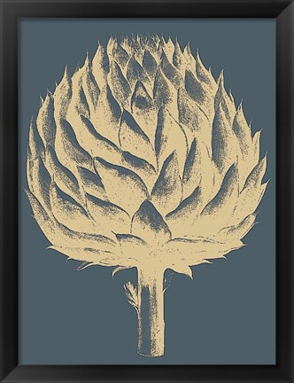 Framed Artichoke 2 Print