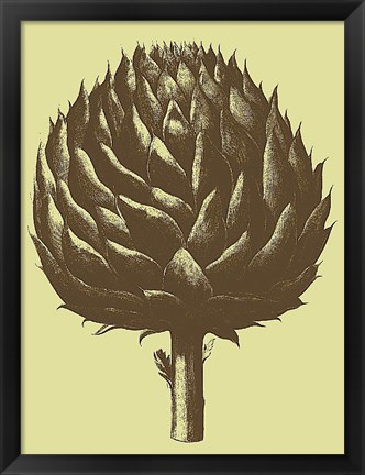 Framed Artichoke 3 Print