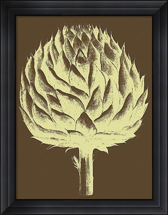 Framed Artichoke 4 Print