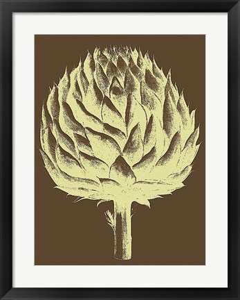 Framed Artichoke 4 Print