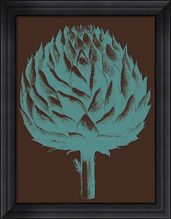Framed Artichoke 6 Print