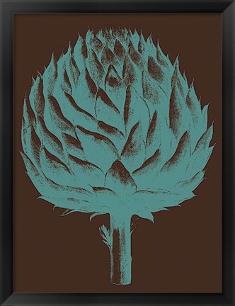 Framed Artichoke 6 Print