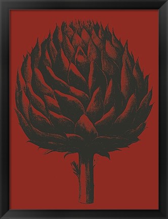 Framed Artichoke 9 Print