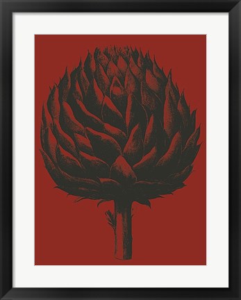 Framed Artichoke 9 Print