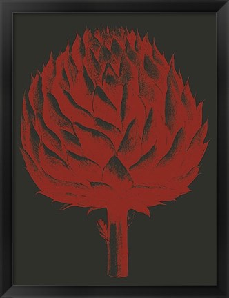 Framed Artichoke 10 Print
