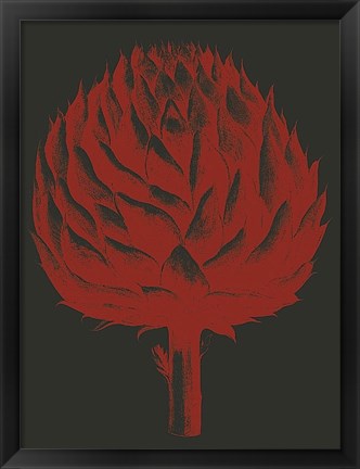 Framed Artichoke 10 Print