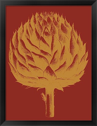 Framed Artichoke 16 Print