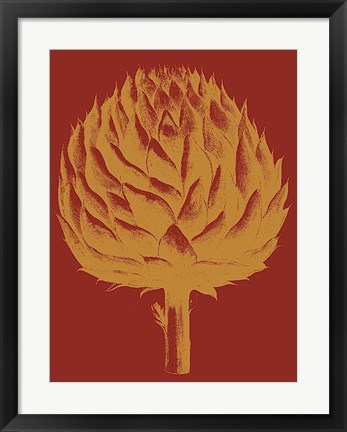 Framed Artichoke 16 Print