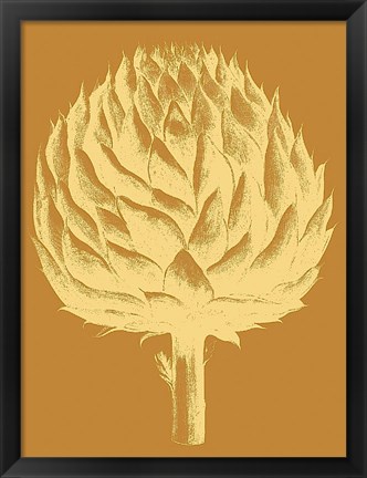 Framed Artichoke 20 Print