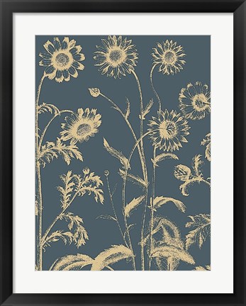 Framed Chrysanthemum 2 Print