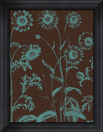 Framed Chrysanthemum 6 Print