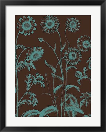 Framed Chrysanthemum 6 Print