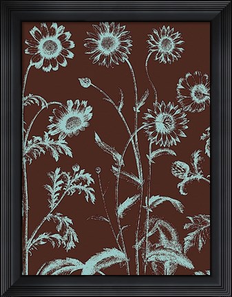 Framed Chrysanthemum 17 Print
