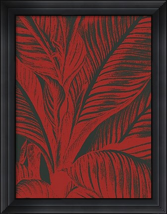 Framed Leaf 10 Print